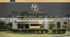 Desktop Screenshot of marquisgardensancaster.com