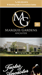 Mobile Screenshot of marquisgardensancaster.com